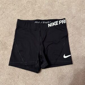 Nike Dri-FIT Black Performance Spandex Shorts
